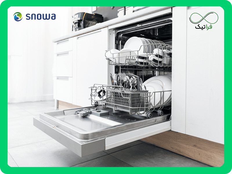 قرار دادن مناسب ظروف در ماشین ظرفشویی اسنوا