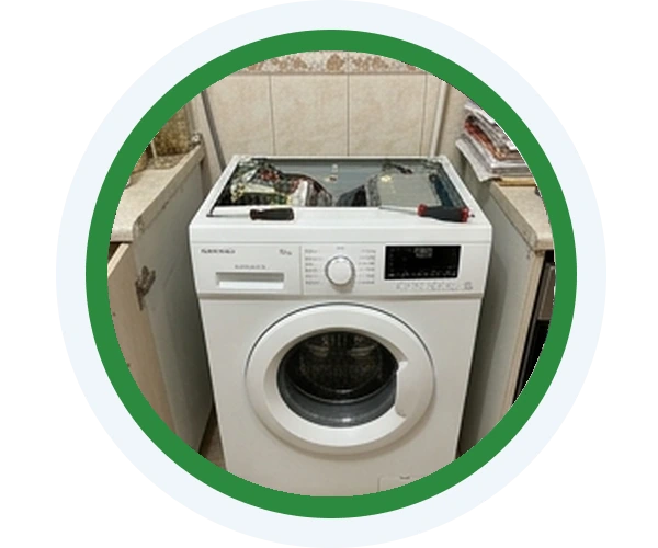 بررسی مشکل تخلیه آب لباسشویی